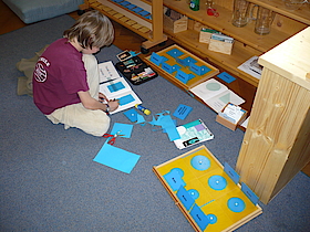Grundsätze von Montessori: Entwicklungsmaterialien als Schlüssel